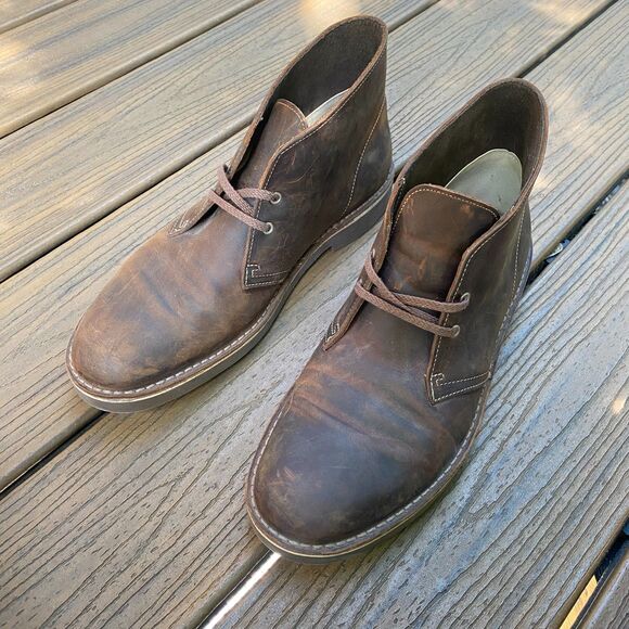 Clarks  Bushhacre 3 Chukka Boot Men's 10‎ Color Brown - Picture 2 of 8